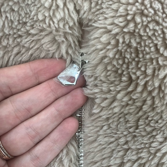 NEW VARLEY Stratton Jacket in Mushroom Tan Sz XXS OVERSIZED Sz 2 - Picture 4 of 11